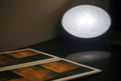 "Bracere" diametro 80cm,resina,luce,plexiglas,sale